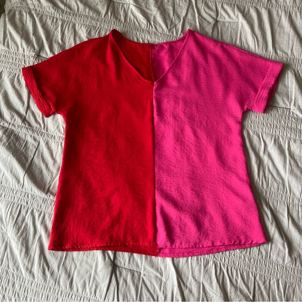 Colorblock top